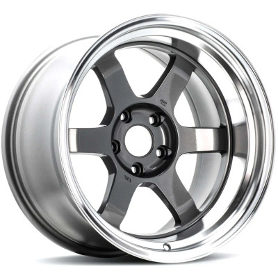 VOLK  TE37V MK II GUNMETAL  18X9.5 +15MM / BP 5x114.3 (5x4.5)