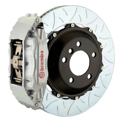 Brembo 05-13 Corvette Front GT BBK 6 Piston Cast 355x32 2pc Rotor Slotted Type3-Silver - 1M3.8014A3 Photo - Primary