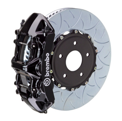 Brembo 15-19 Golf R/15-20 S3 Front GT BBK 6 Piston Cast 350x34 2pc Rotor Slotted Type3-Black - 1N3.8010A1 Photo - Primary