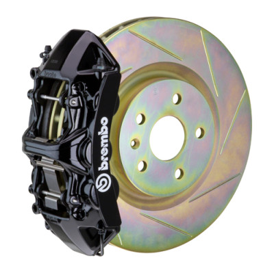 Brembo 10-15 Camaro V6 Front GT BBK 6 Piston Cast 355x32 1pc Rotor Slotted Type-1-Black - 1N5.8001A1 Photo - Primary