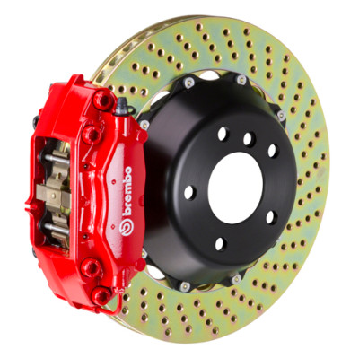 Brembo 16-23 Metris (W447) Rear GT BBK 4 Piston Cast 345x28 2pc Rotor Drilled-Red - 2P1.8060A2 Photo - Primary