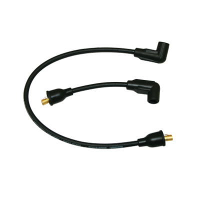 Moroso 65-78 Harley-Davidson FL/FX Solid Stainless Core Wire Set - Black - 27289 User 1