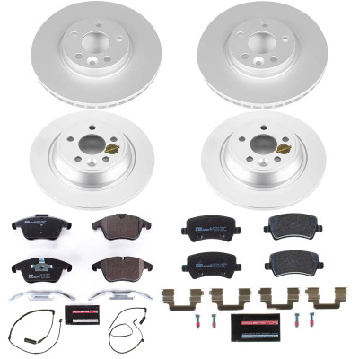 Power Stop 12-15 Land Rover Range Rover Evoque Front & Rear Eurostop Brake Kit - ESK6276 Photo - Primary