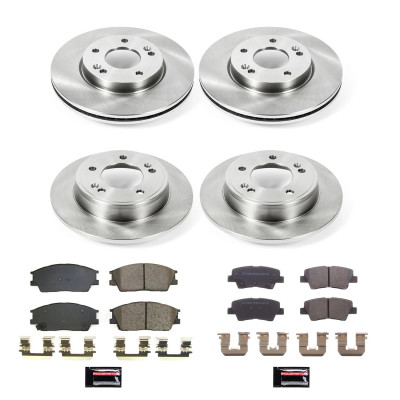 Power Stop 20-22 Hyundai Venue Front & Rear Autospecialty Brake Kit - KOE8686 Photo - Primary