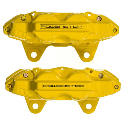 Power Stop 16-22 Lexus GX460 Front Yellow Caliper Pair w/o Brackets - S15020YLW Photo - Primary