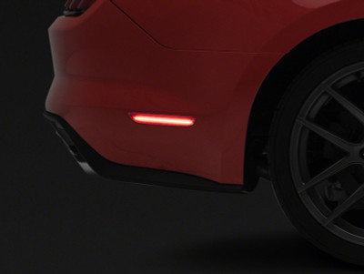 Raxiom 15-23 Ford Mustang Axial Series LED Side Marker Lights Rear- Red - 404232 Photo - Primary