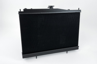 CSF Nissan R33 Skyline GT-R/GTS Full Billet Aluminum High-Performance Radiator - Black - 7219B Photo - Primary