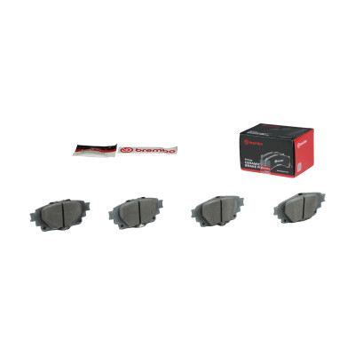 Brembo 22 Toyota Highlander/ Lexus RX350/ Lexus RC300/ Lexus IS500 Rear NAO Brake Pad - P83174N User 1