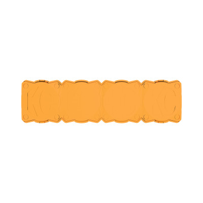 KC HiLiTES FLEX ERA LED Light Bar 10in. Light Shield - Amber (SHIELD ONLY) - 5333 Photo - Primary
