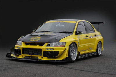 Varis Time Attack Ver. Aero Kit for 2003-05 Mitsubishi Evo VIII [CT9A]