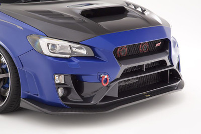 VARIS ARISING I FRONT BUMPER WITH FRP UNDER LIP FOR 2015-19 SUBARU WRX STI [VAB] VASU-195