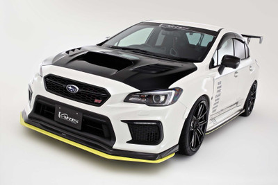 VARIS ARISING I FRONT SPOILER OPTIONAL EXTENSION LIP FOR 2018-19 SUBARU WRX STI [VAB] VASU-211