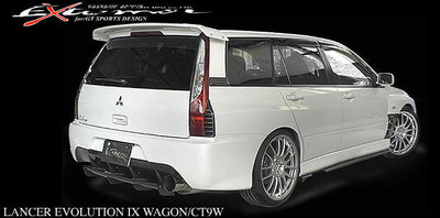 VARIS CARBON VER. 1 REAR DIFFUSER FOR 2005-07 MITSUBISHI EVO IX WAGON [CT9W] VAMI-108