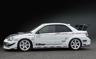 VARIS CARBON WIDEBODY SIDE SKIRTS FOR 2005-07 SUBARU WRX [GDB] VASU-069