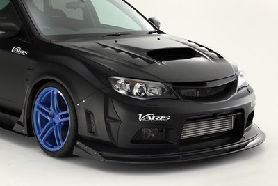 VARIS FRONT BUMPER + VSDC RACING DIFFUSER FOR 2007-14 SUBARU WRX STI [GRB] VASU-125