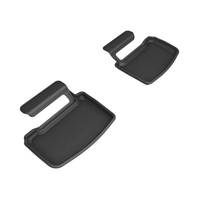 3D MAXpider 20-23 Porsche Taycan (9J1) Kagu Rear Floor Mat - Black - L1PO02721509 Photo - Primary