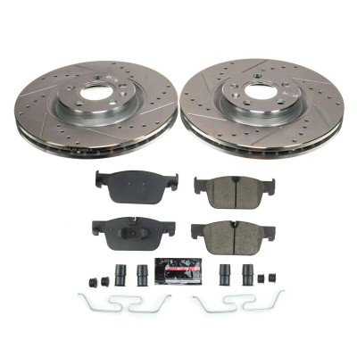 Power Stop 18-22 Volvo XC60 Front Z23 Evolution Brake Kit - K8227 Photo - Primary