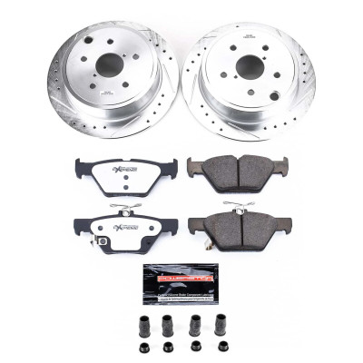 Power Stop 2021 Subaru WRX Rear Z26 Street Brake Kit - K9014-26 Photo - Primary