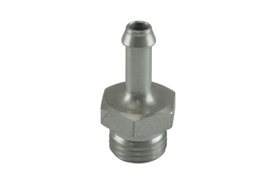 Turbosmart 6mm / 1/4in Hose End to -6AN ORB Male Straight - Clear - TS-OH-0606-CL Photo - Primary