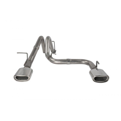 2022-23 Ford Bronco + Ford Raptor Dual Axle-Back Hi-Clearance Exhaust W/Dual Polished Tips - RBD-A1063F-06