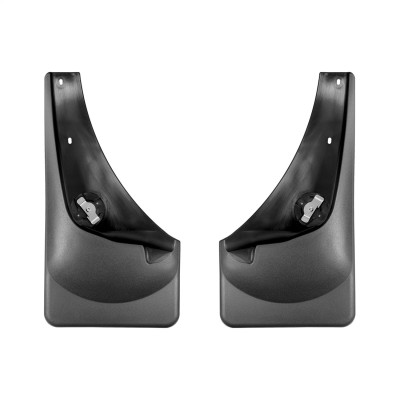 WeatherTech 18-23 Subaru Crosstrek No Drill Mudflaps Rear Pair - Black - 120163 Photo - Primary
