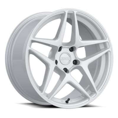 Kansei K15W Astro 19x9.5in / 5x114.3 BP / 12mm Offset / 73.1mm Bore - Gloss White Wheel - K15W-199512+12 Photo - Primary