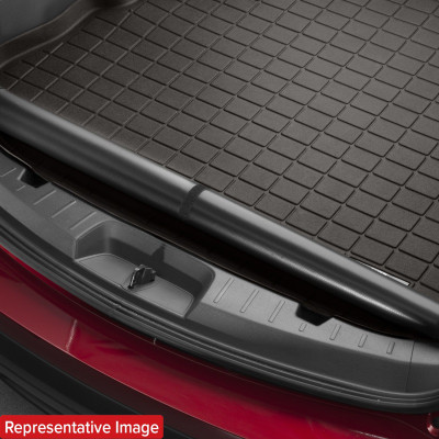 WeatherTech 20-23 Ford Explorer Incl. ST/Hybrid Seatback Cargo Liners HP w/ Bumper Protector - Cocoa - 431510IMSK Photo - Primary