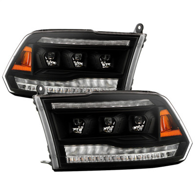 Spyder 13-18 Dodge RAM 1500 / 13-19 RAM 2500/3500 Projector Headlights - 5088673 Photo - Primary