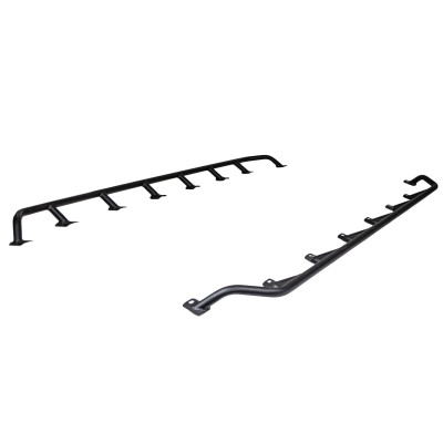 Go Rhino SRM300 Dual Rail Kit (For 80x40in. Rack) - Tex. Blk (Rails ONLY - Req. Platform) - 5933082T Photo - Primary