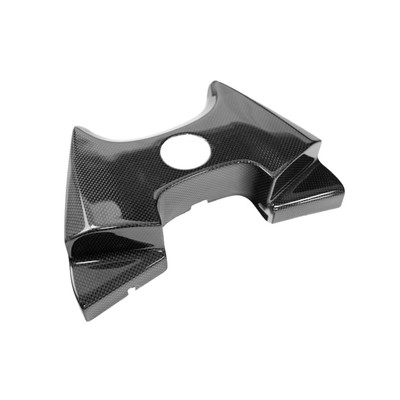 fabspeed Carbon Fiber Coolant Tank Cover - Ferrari 488 Pista