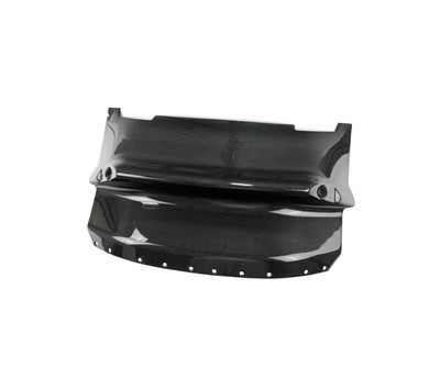 Fabspeed Carbon Fiber Center Front Air Guide - Ferrari 488 GTB/Spider