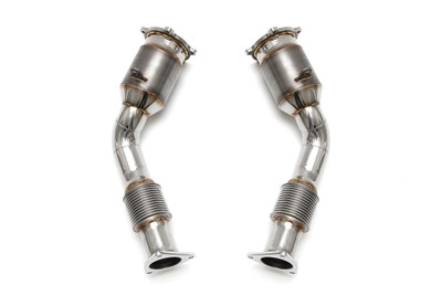 Fabspeed Porsche 957 Turbo / Turbo S Primary Sport Catalytic Converters (2008-2010)
