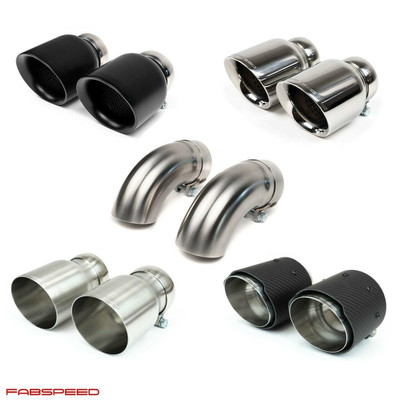 Fabspeed Porsche 992 GT3 / GT3 RS Deluxe Dual Style Tips (2022+)