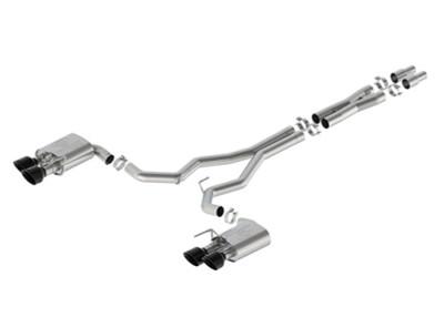 Ford Racing 2024 Mustang Dark Horse 5.0L Extreme Active Cat-Back Exhaust - Black Tip - M-5200-DHE User 1