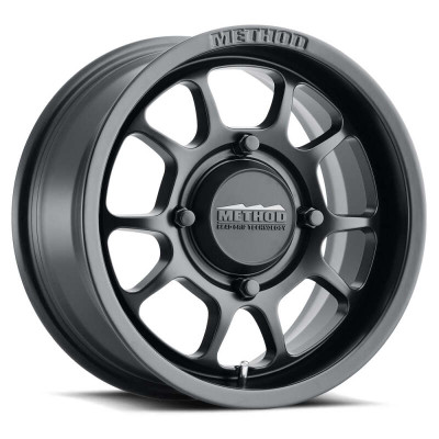 Method MR409 Bead Grip 15x10 / 5+5/0mm Offset / 6 x 139.7 / 78.3mm CB Matte Black Wheel - MR40951060555 Photo - Primary