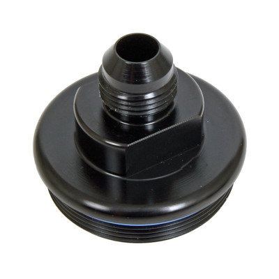 Fuelab Replacement Filter Cap -8AN Inlet - Black - 108020102-6 User 1