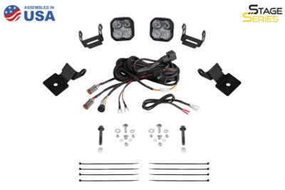 Diode Dynamics 14-18 Polaris RZR XP Stage Series SS5 A-Pillar Pod Kit - Sport White Combo - DD7850 User 9