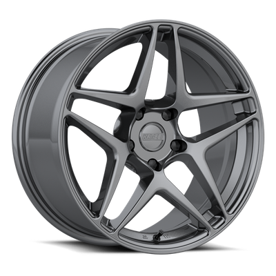 Kansei Astro 18x8.5 / 5x114.3 / +35 Offset - Gloss Gunmetal - K15G-188512+35 Photo - Primary