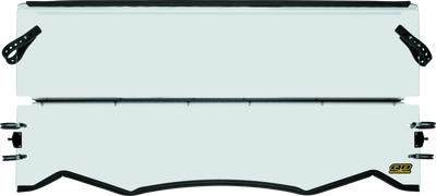 QuadBoss 16-22 Kawasaki KRF800 Teryx Folding Windshield - 375616 Photo - Primary