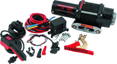 QuadBoss Winch 3500Lb W/Synthetic Rope - 608703 Photo - Primary