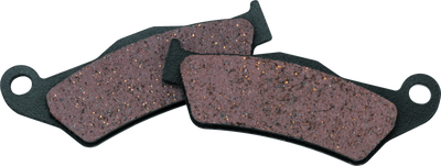 Twin Power 16-20 XG 500 750 Organic Brake Pads Replaces H-D 41300161 Rear - 596968 Photo - Primary