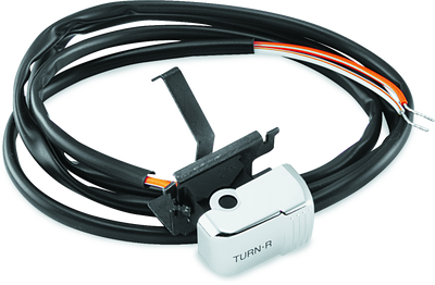 Twin Power 96-13 Big Twin XL V-Rod Chrome Right Turn Signal Switch Replaces H-D 71519-96 71683-06A - 601692 Photo - Primary