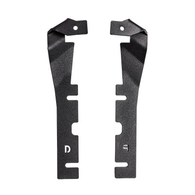 Go Rhino 11-18 RAM 1500 / 19-24 RAM 1500 Classic XE Hood Hinge Cube Light Mount - 732335T Photo - Primary