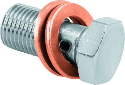 Twin Power Chrome Brake Fitting 7/16 Inch Banjo Bolt - 035958 Photo - Primary