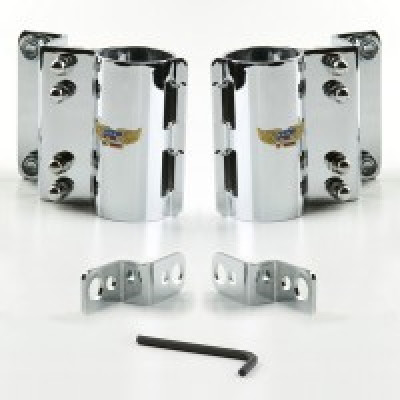 National Cycle 84-99 Yamaha XV750-1100 Narrow Mount Chrome Kit - KIT-CJG User 1