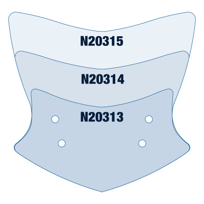 National Cycle 14-17 Yamaha FZ-07/MT-07 V Stream/ Wave Low Windshield-Tinted - N20313 User 1