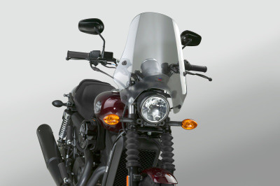 National Cycle Street Shield w/ Handlebar 7/8 in. Quick Set-Tint - N25011 User 1