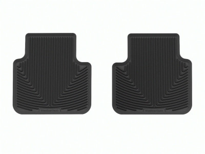 WeatherTech 18-24 Volkswagen Atlas (Incl. 20-24 Cross Sport) Rear Rubber Mats - Black - W656 Photo - Primary