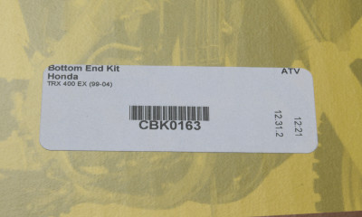 Hot Rods 99-04 Honda TRX 400 EX 400cc Bottom End Kit - CBK0163 Photo - Primary