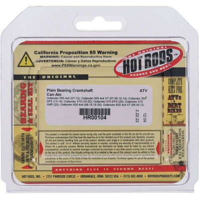 Hot Rods 06-08 Can-Am Outlander 800 4x4 800cc Plain Bearing Crankshaft - HR00104 Photo - Primary